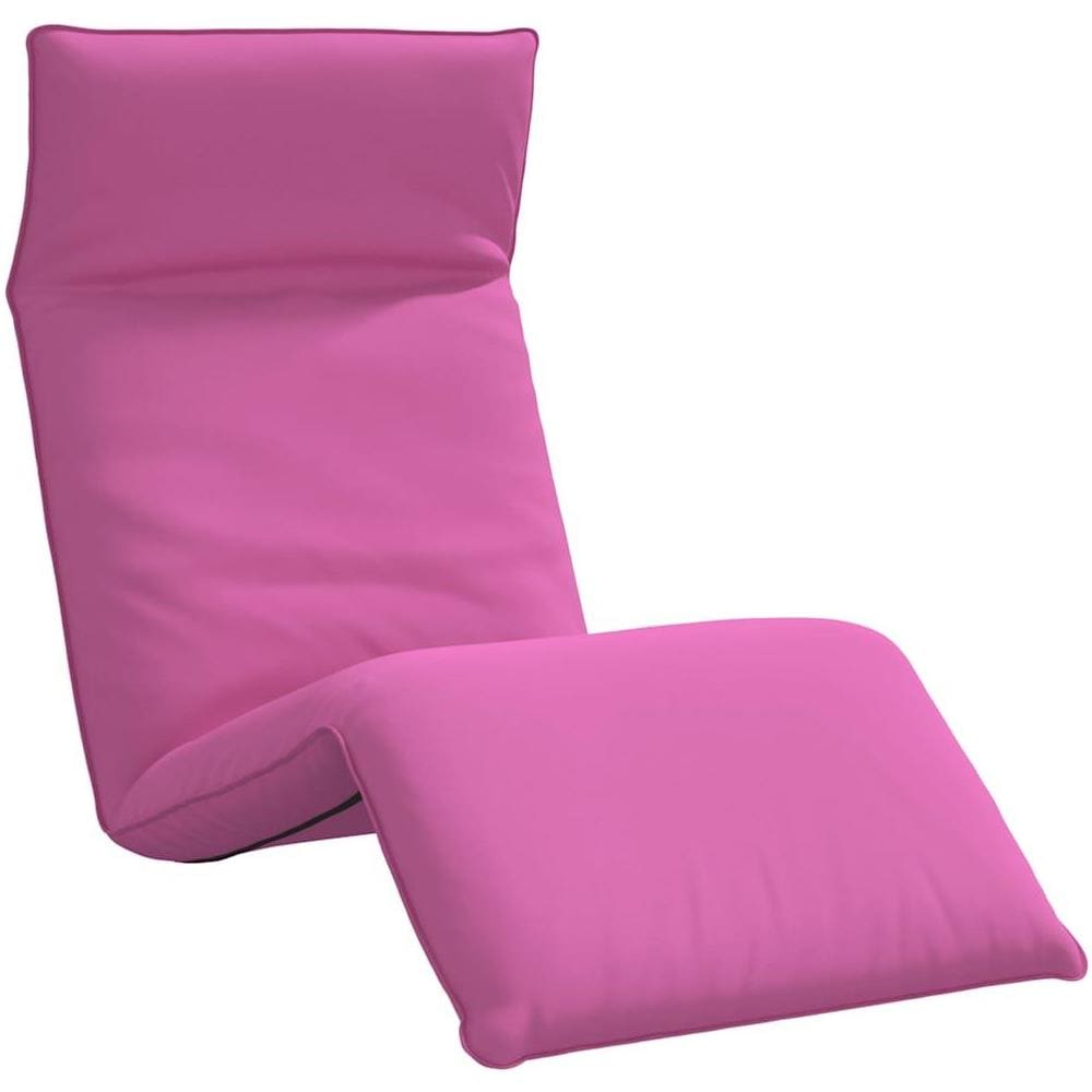 Lettino Pieghevole Rosa 175x54x8,5 cm in Tessuto Oxford - Foto 1