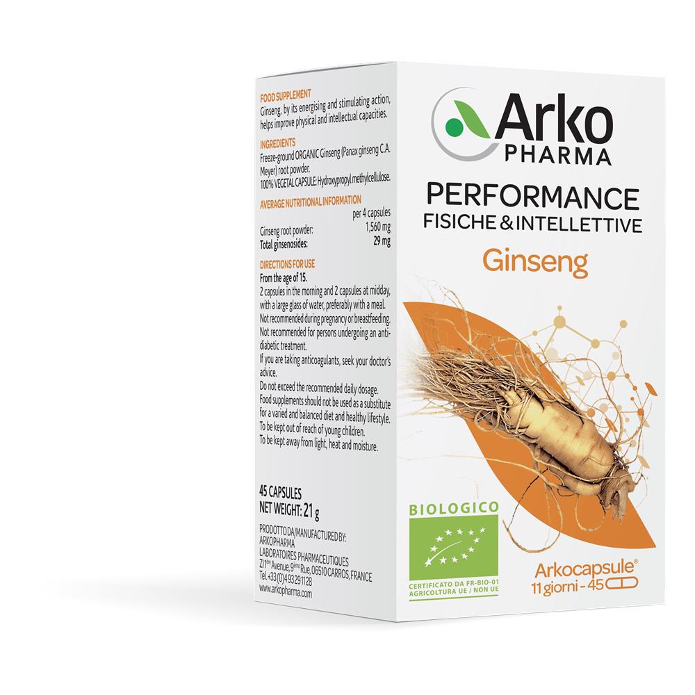 Arkocps Ginseng 45 Capsule Bio - Foto 1