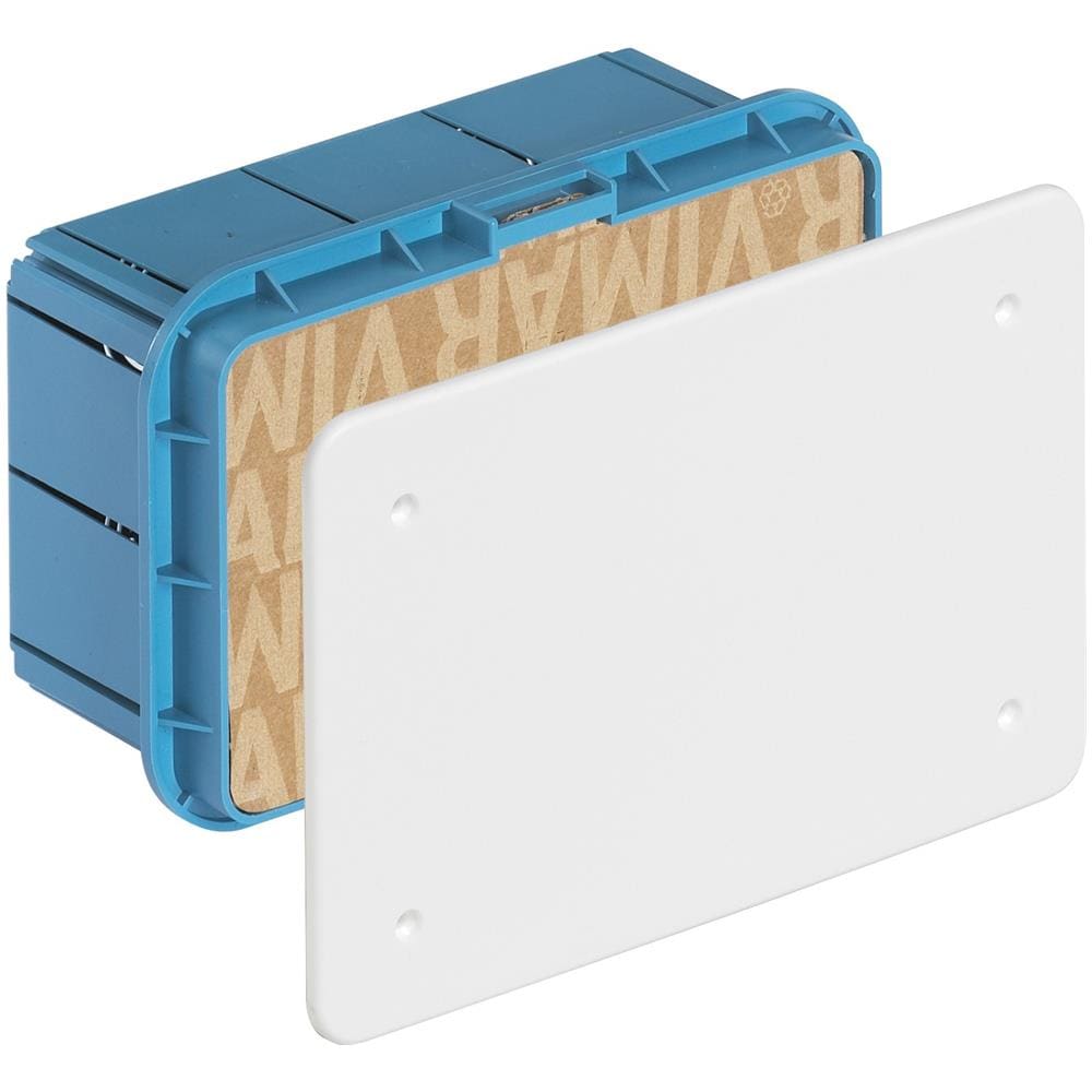 Scatola Derivazione Incasso Con Coperchio Bianco E Viti 154x92x70mm - Foto 2