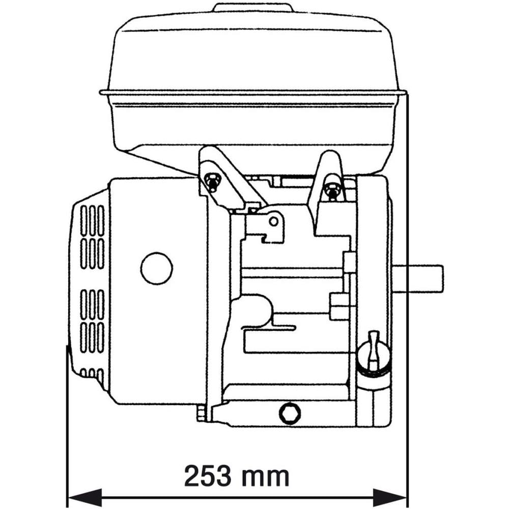 6,5 Hp Motore A Benzina Nero 4,8 Kw - Foto 15