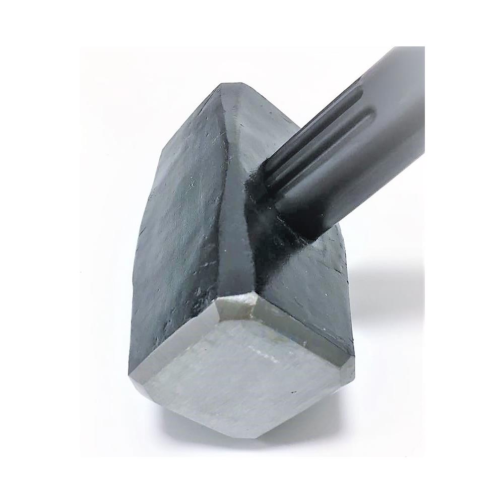 Mazza Per Edilizia Con Testa In Acciaio Forgiato Temperato E Manico Passante In Fibra Di Vetro. - Foto 2