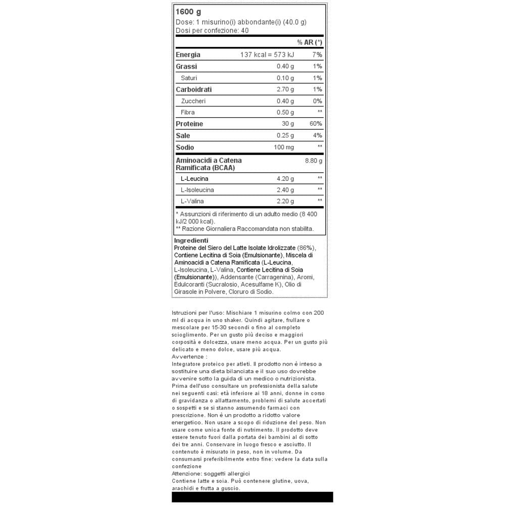 Platinum Hydrowhey 3,5 Lbs (1590g) - Vaniglia - Foto 2