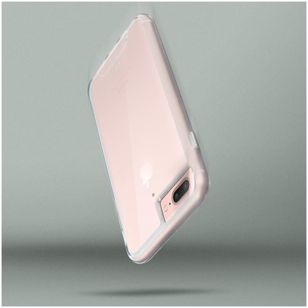 Cover Iphone 6 Plus / 6s Plus / 7 Plus / 8 Plus Cover Crystal Bi-materia - Trasparente - Foto 5