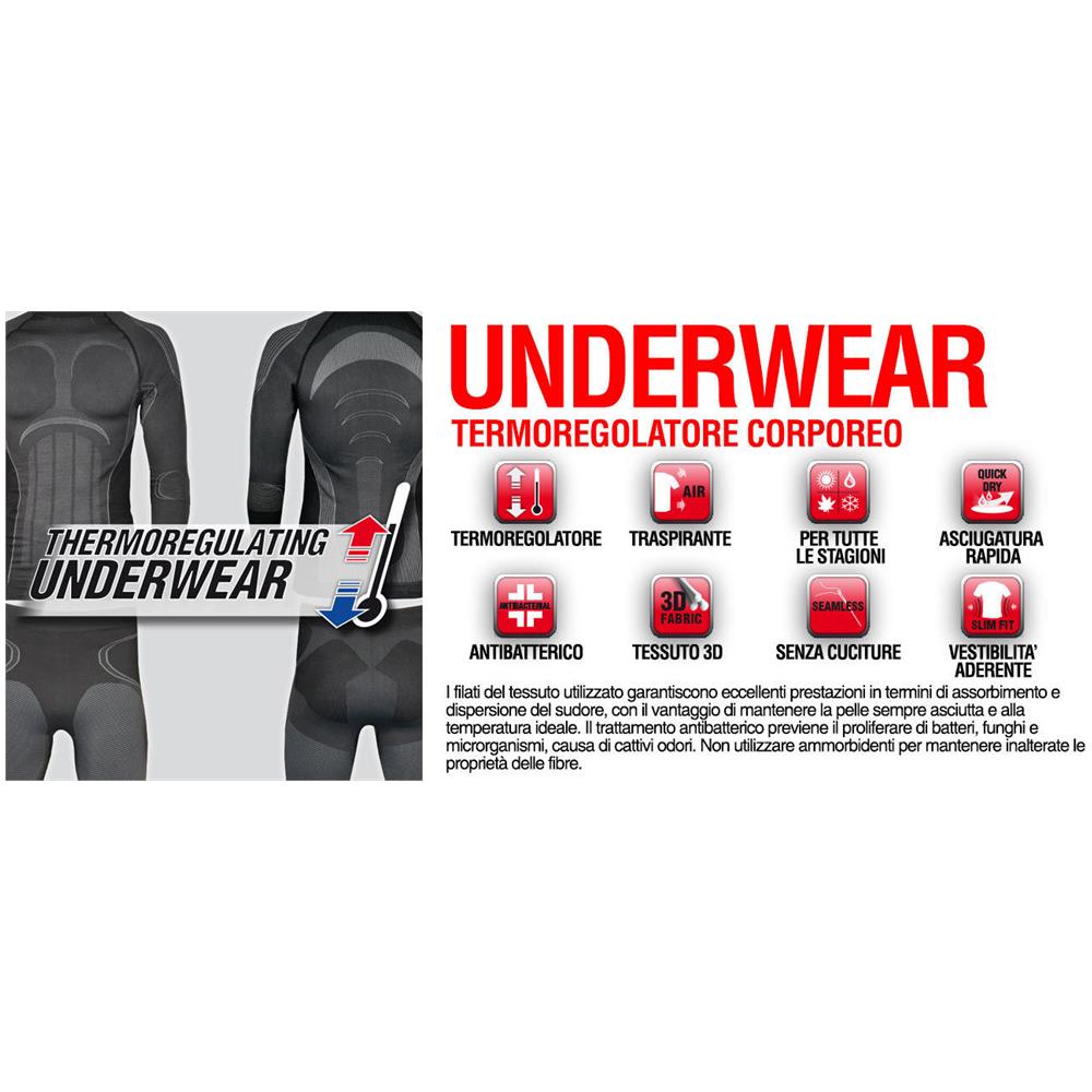 Bryne Maglia Termica Manica Lunga Intimo Tecnico L - Foto 2