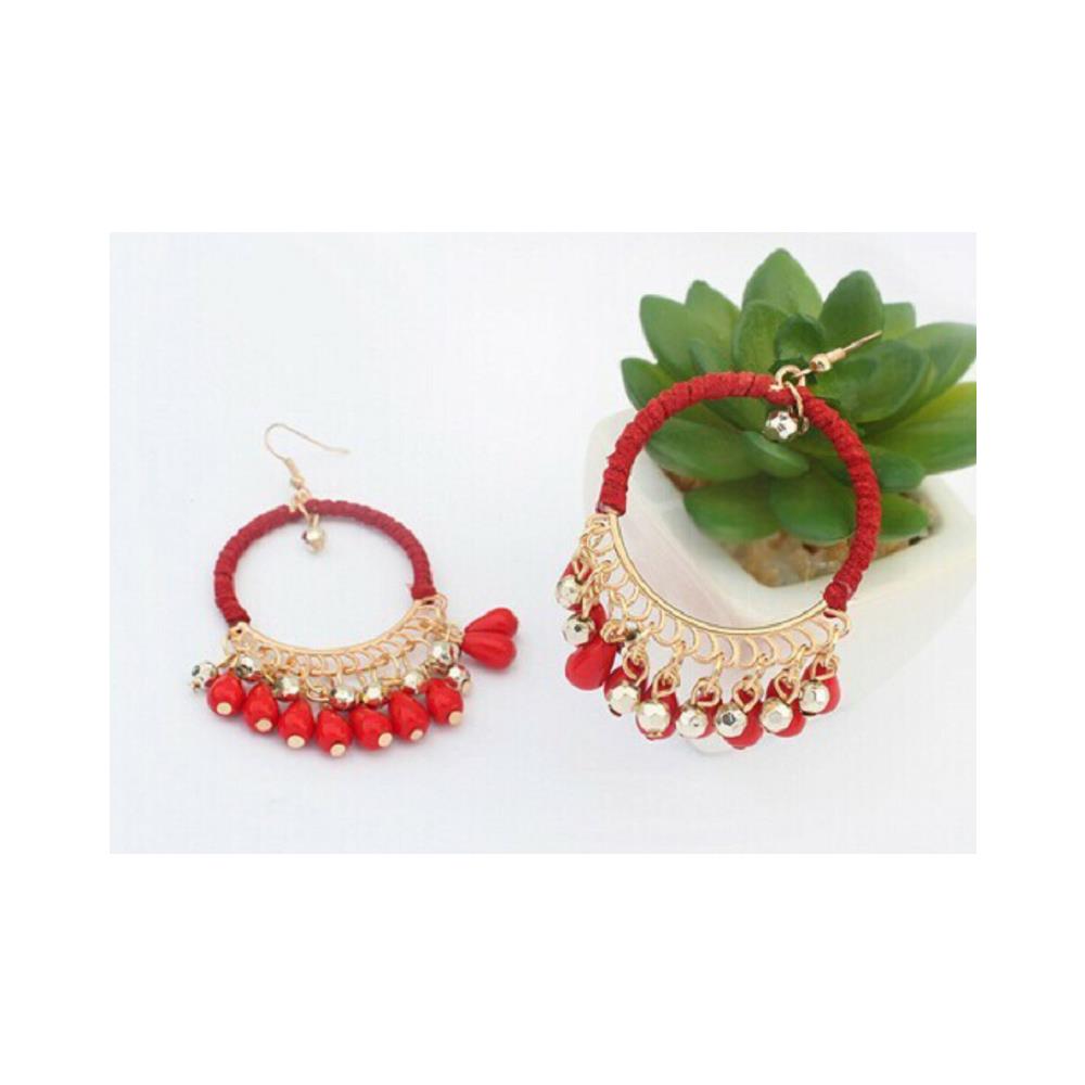 Orecchini Fantasia 110416 (rosso) - Foto 2