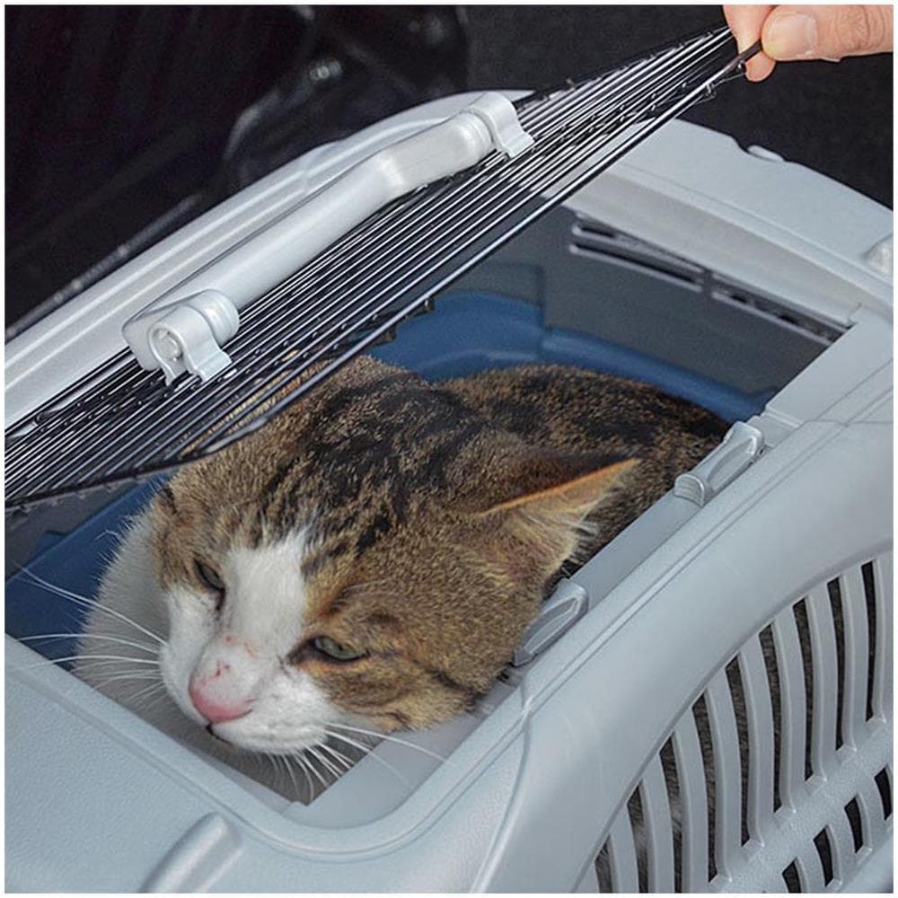 Trasportino Cani Gatti Viaggio Tetto Apribile Ferplast Atlas Deluxe Open - Foto 7