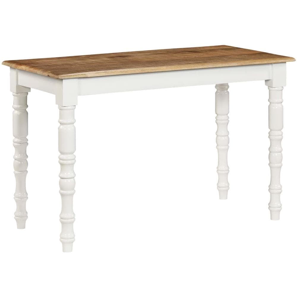 AROMORE Tavolo Da Pranzo 120x60x76 Cm In Legno Massello Di Mango AROMORE Tavolo Da Pranzo 120x60x76 Cm In Legno Massello Di Mango