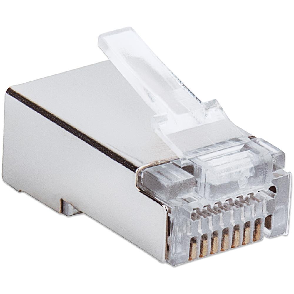Confezione 100 Plug Modulari Rj45 Cat6 Fastcrimp - Foto 3