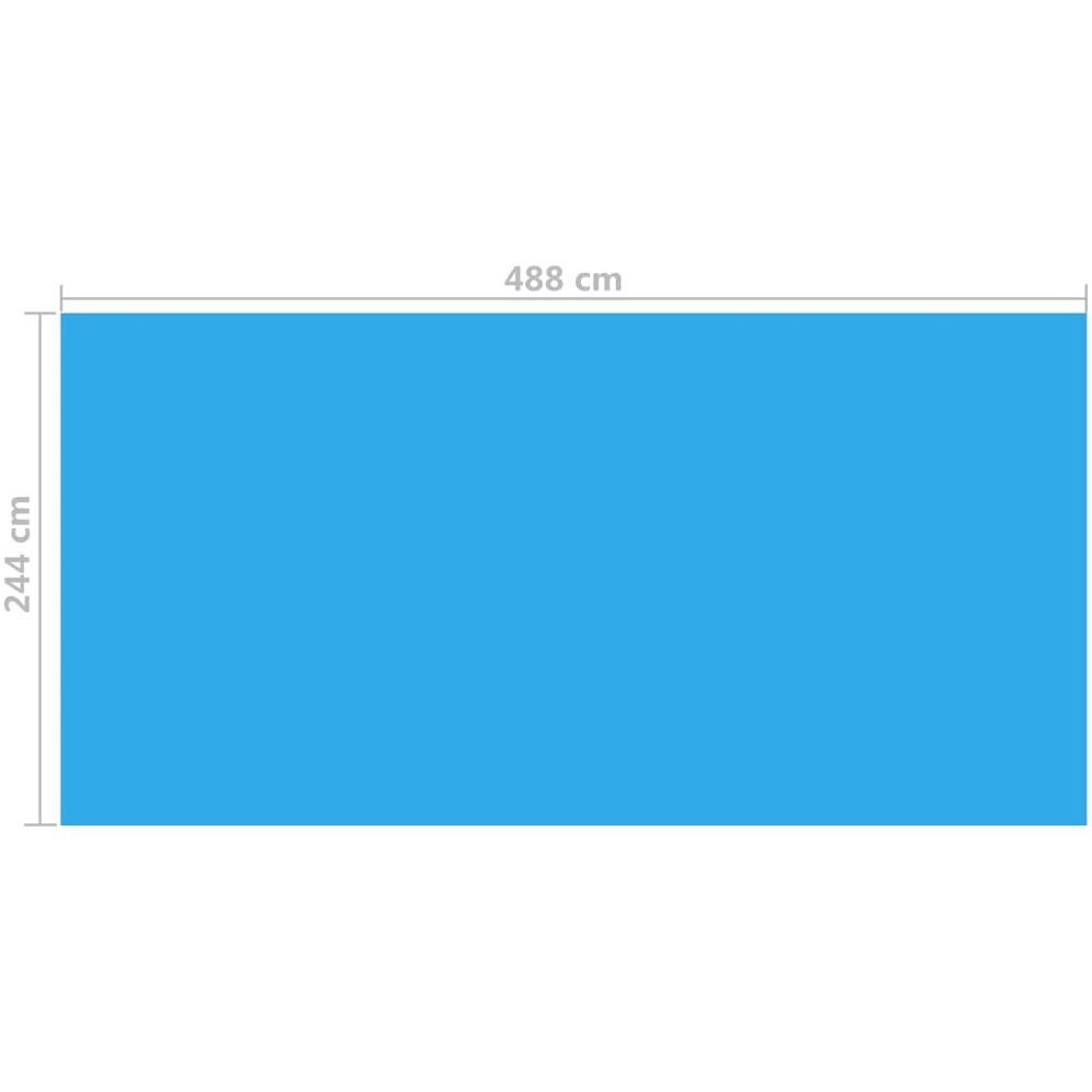 Copertura Per Piscina Blu 488x244 Cm Pe - Foto 3
