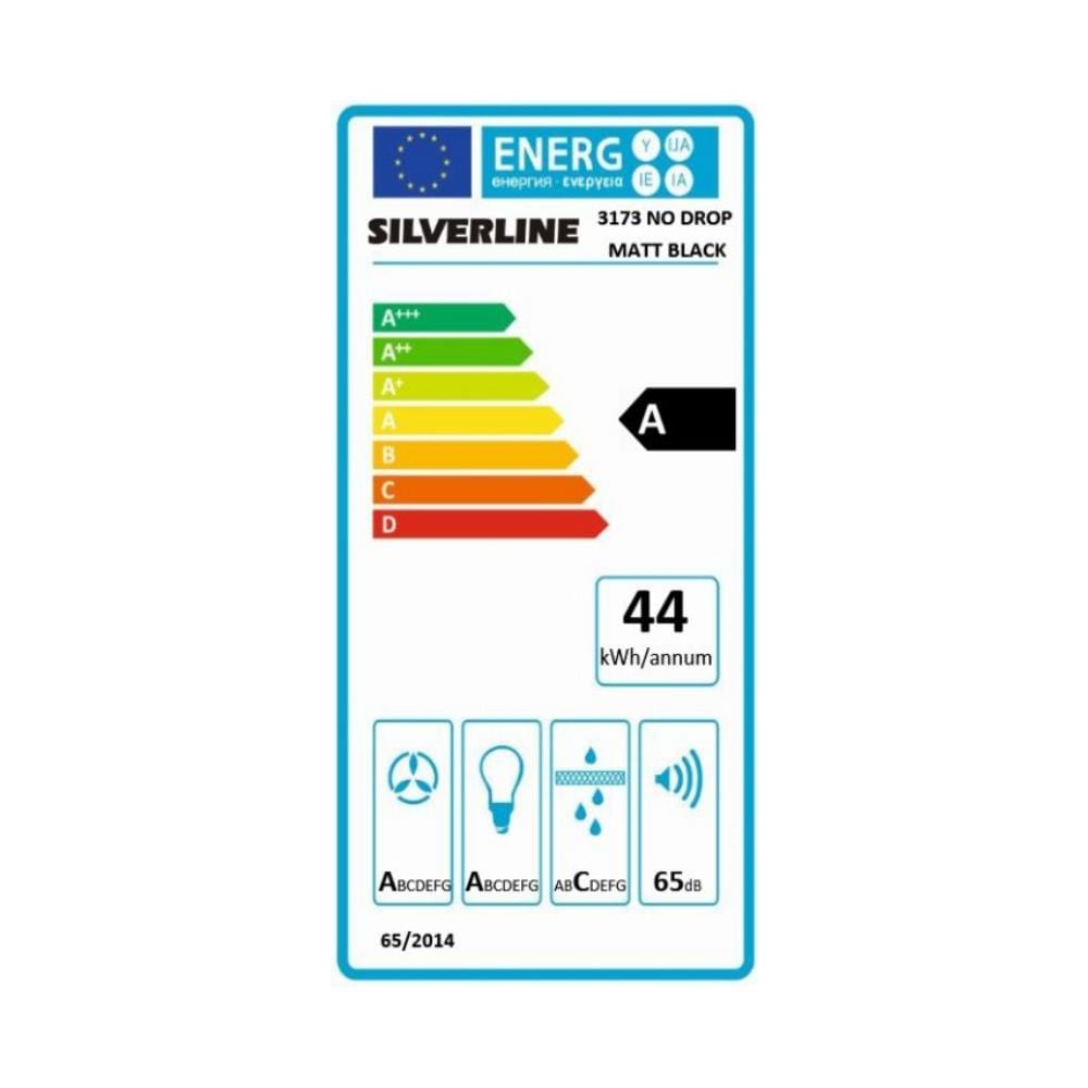 3173 Cappa aspirante a parete Nero 710 m³ /h - Foto 3