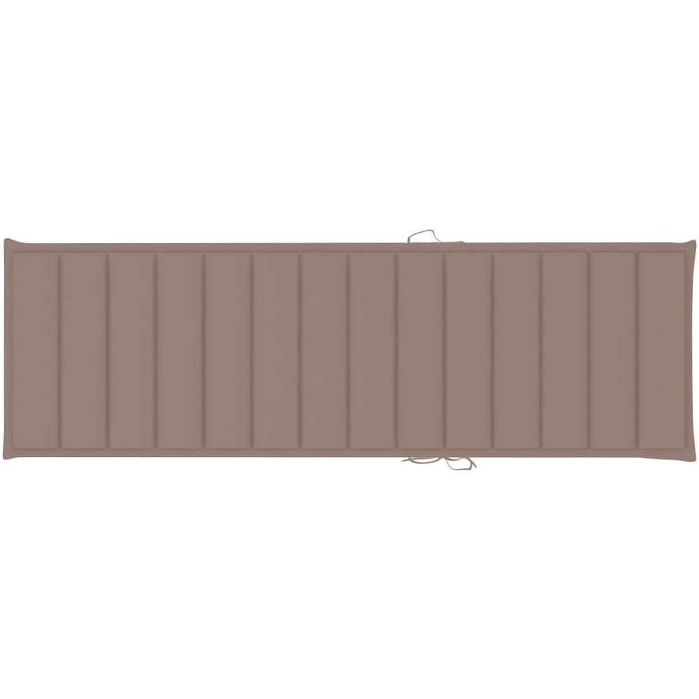 Cuscino per Lettino Prendisole Talpa 200x60x4 cm in Tessuto - Foto 1