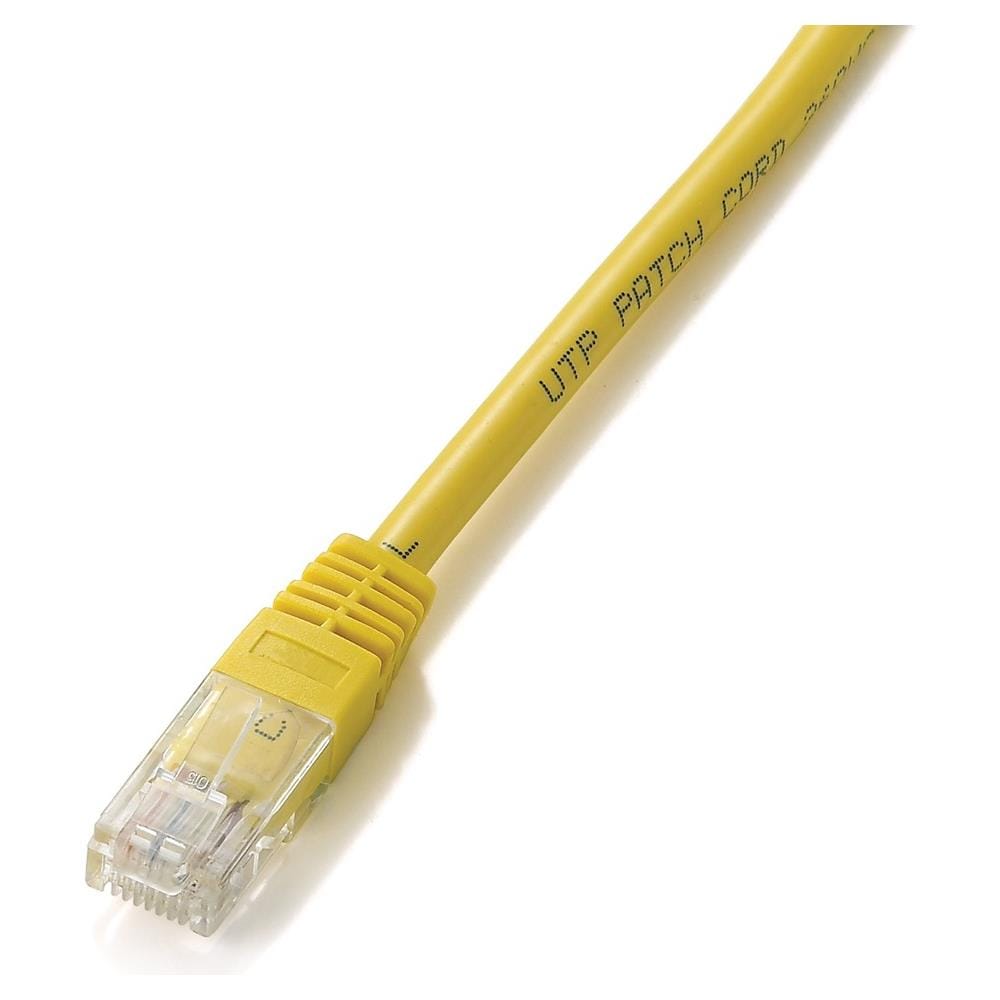 Cavo di rete Giallo con lunghezza 3 m Cat5e U / UTP (UTP) - Foto 1
