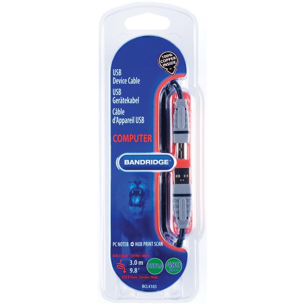 BCL4103, USB A, USB B, Maschio / maschio - Foto 4
