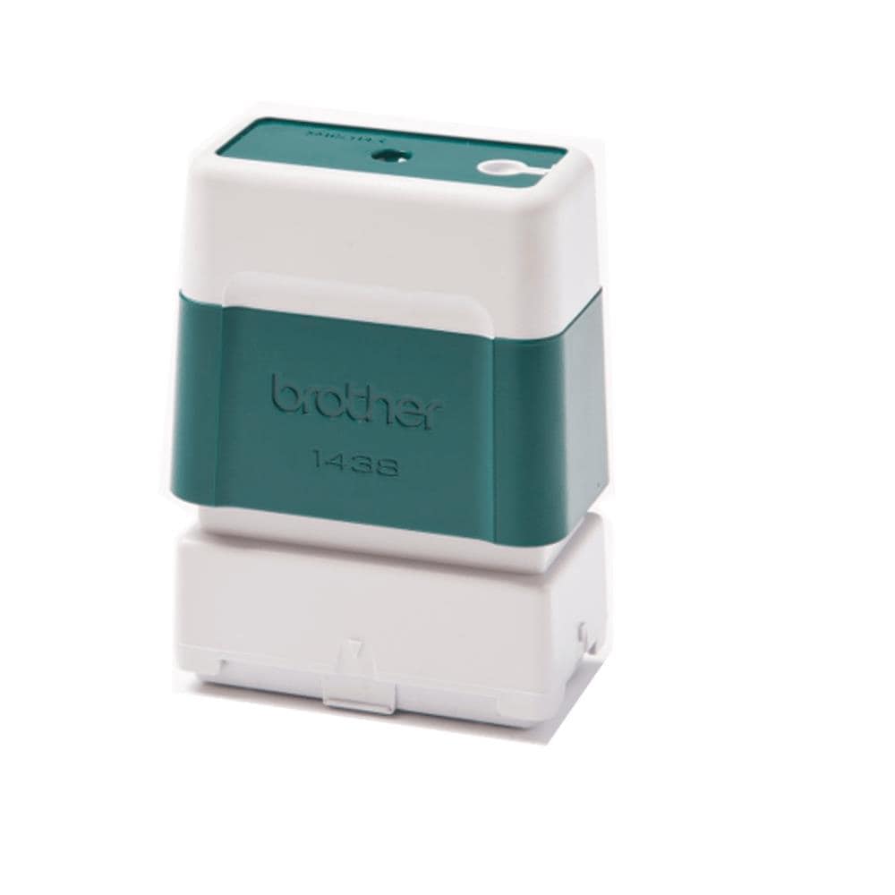 Timbro autoinchiostrante Brother - 14 mm x 38 mm - Verde - Foto 1