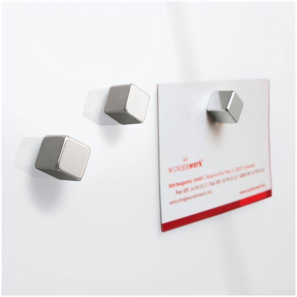 GL158 Vetro 300 x 300mm Bianco bacheca magnetiche e accessori - Foto 2