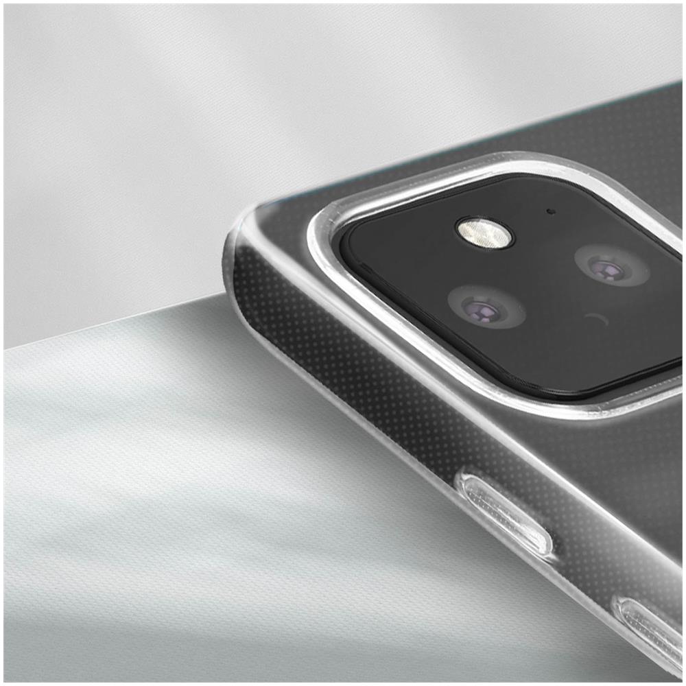 Cover Silicone Google Pixel 5 + Vetro Temperato Trasparente - Foto 5