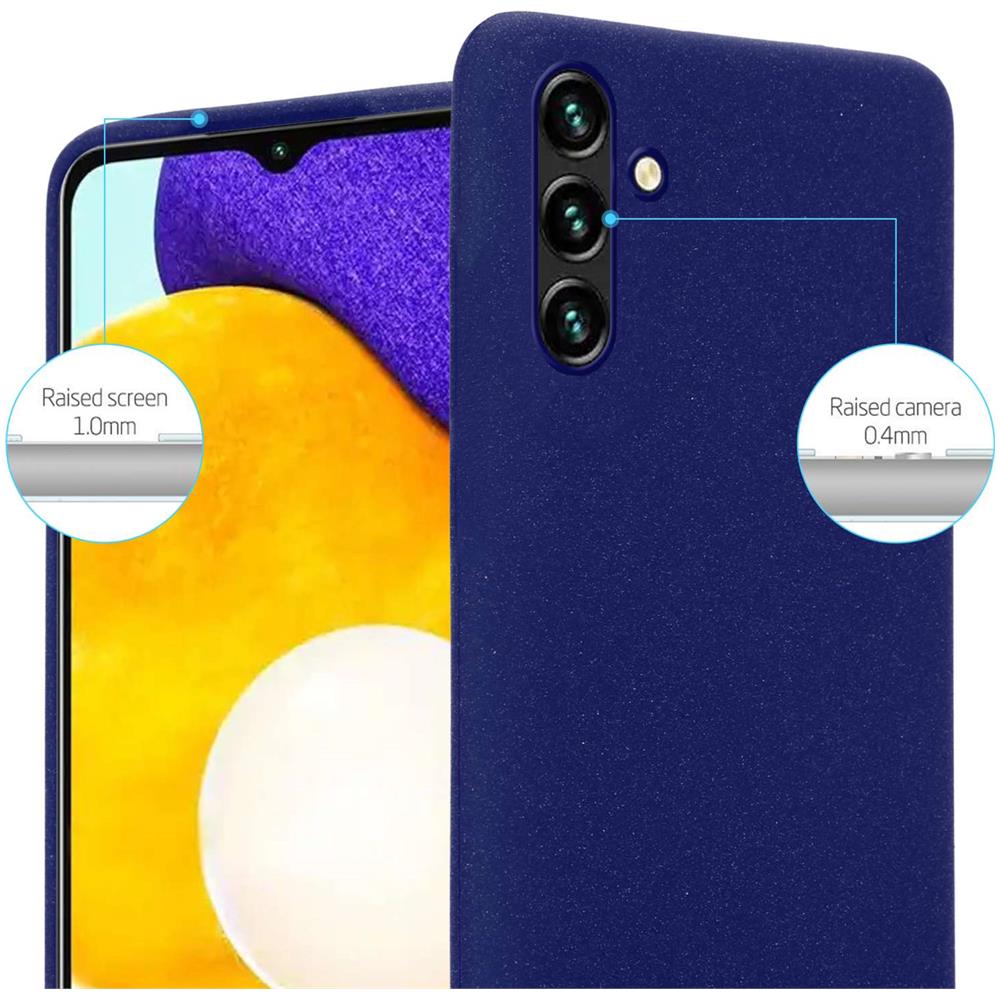 Custodia Compatibile Con Samsung Galaxy A13 5g In Frost Blu Scuro - Coperchio Protettivo In Silicone Tpu Flessibile - Foto 2