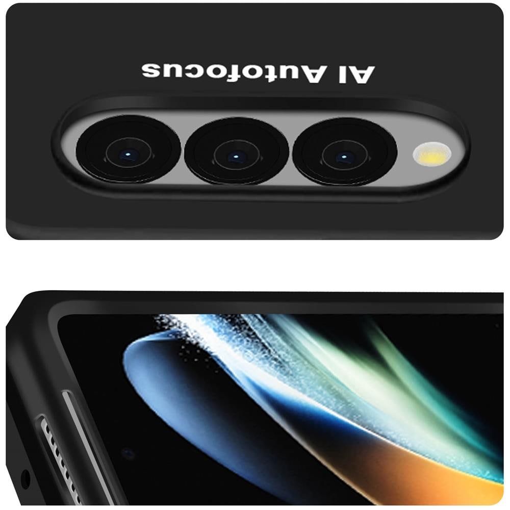 Cover Galaxy Z Fold4 Con Salvadisplay Esterno E Pennino Touchscreen Nera - Foto 2