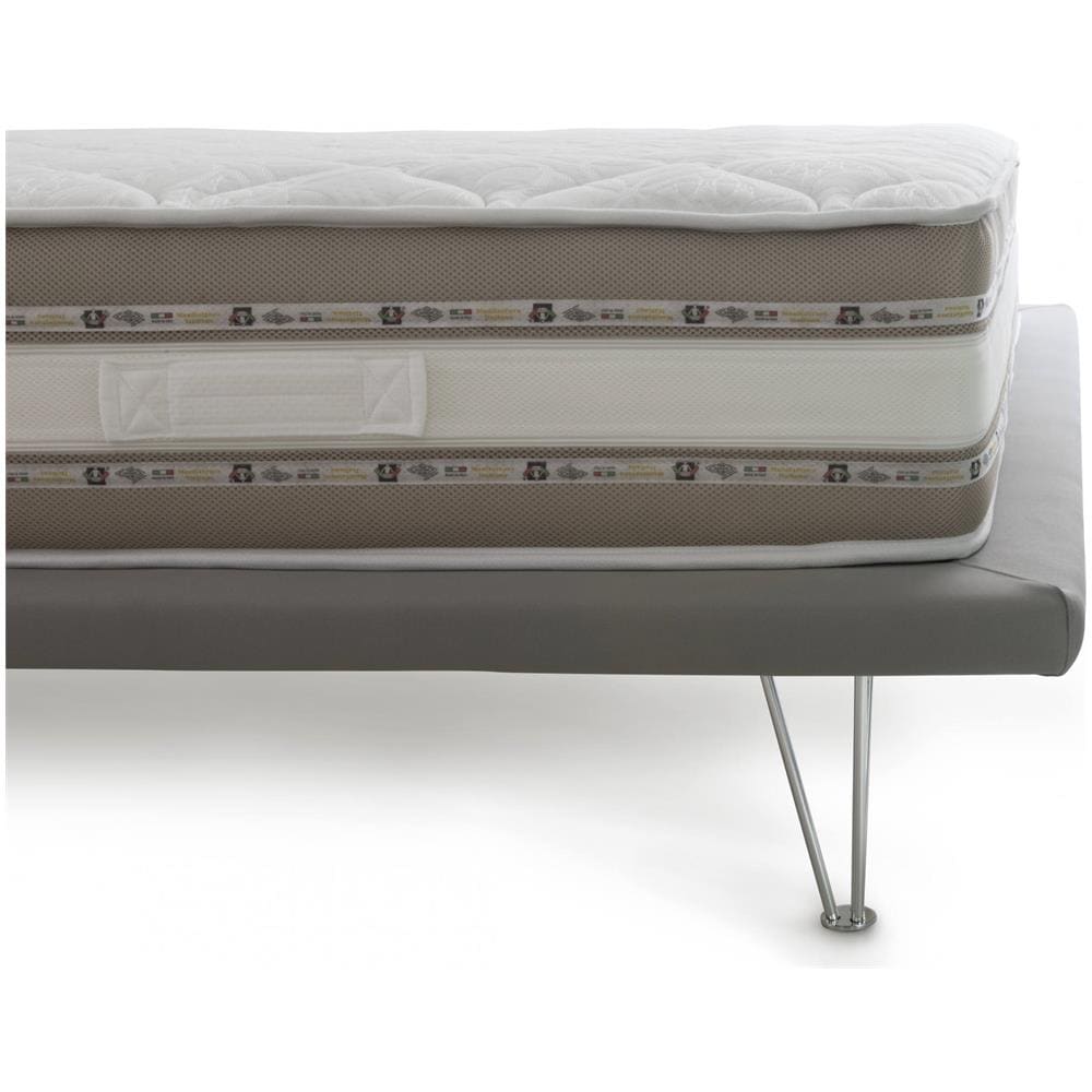 Materasso Matrimoniale Naike, Materasso Sfoderabile In Memory Foam E Gel Waterfoam, 100% Made In Italy, Anti Acaro E Anallergico, Cm 140x200h27 - Foto 4
