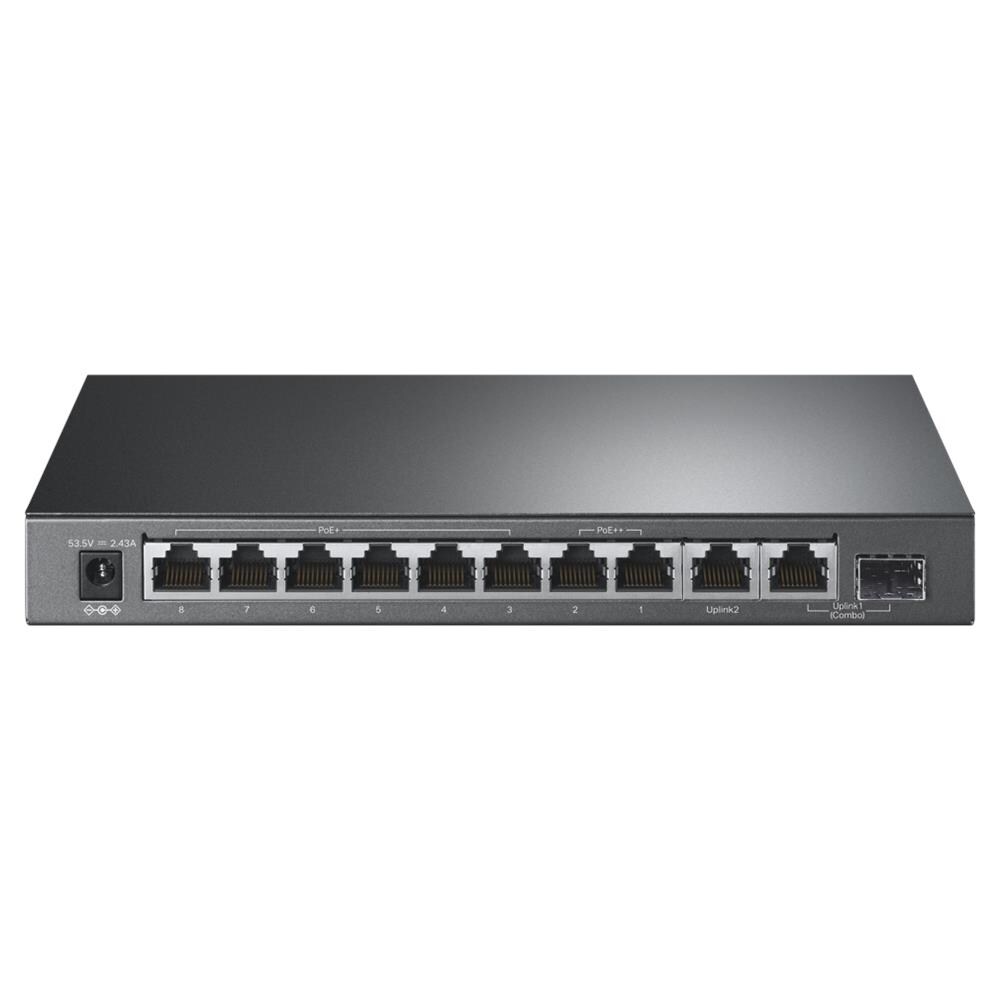 TL-SG1210PP switch di rete Non gestito Gigabit Ethernet (10/100/1000) Supporto Power over Ethernet (PoE) Nero - Foto 2