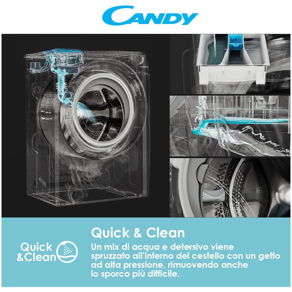 Lavatrice Standard 31019848 10 Kg Classe A Centrifuga 1600 giri - Foto 11