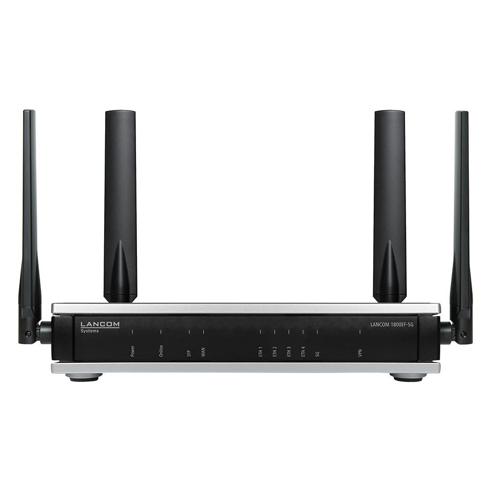Router Wireless 1800EF-5G 10, 100, 1000 Mbit /s 4x RJ-45 Micro SIM Colore Nero /Argento - Foto 1