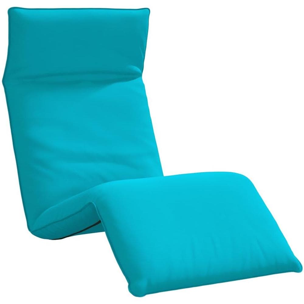 Lettino Pieghevole Turchese 175x54x8,5 cm in Tessuto Oxford - Foto 1