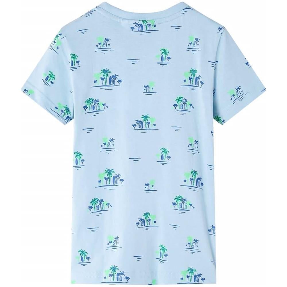 Maglietta da Bambino Azzurra 128 - Foto 2