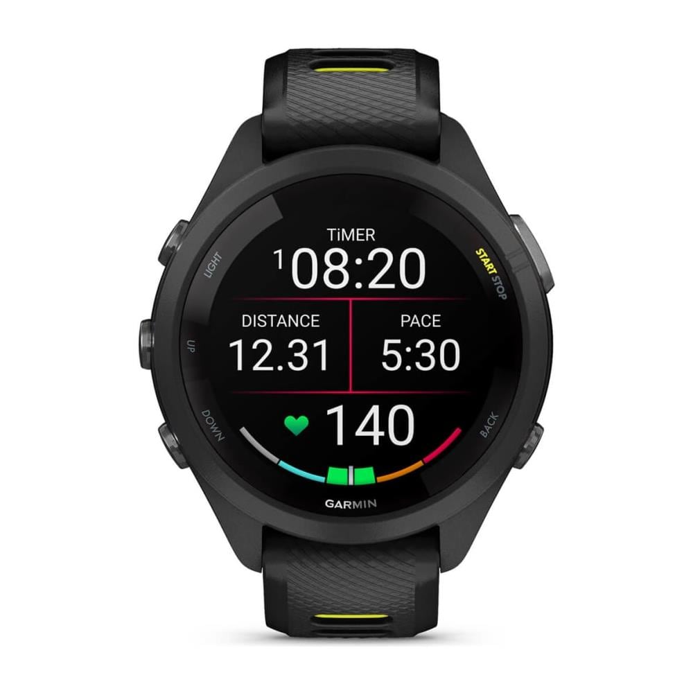 Forerunner 265S 2,79 cm (1.1") AMOLED 42 mm Digitale 360 x 360 Pixel Touch screen Nero, Grigio Wi-Fi GPS (satellitare) - Foto 2