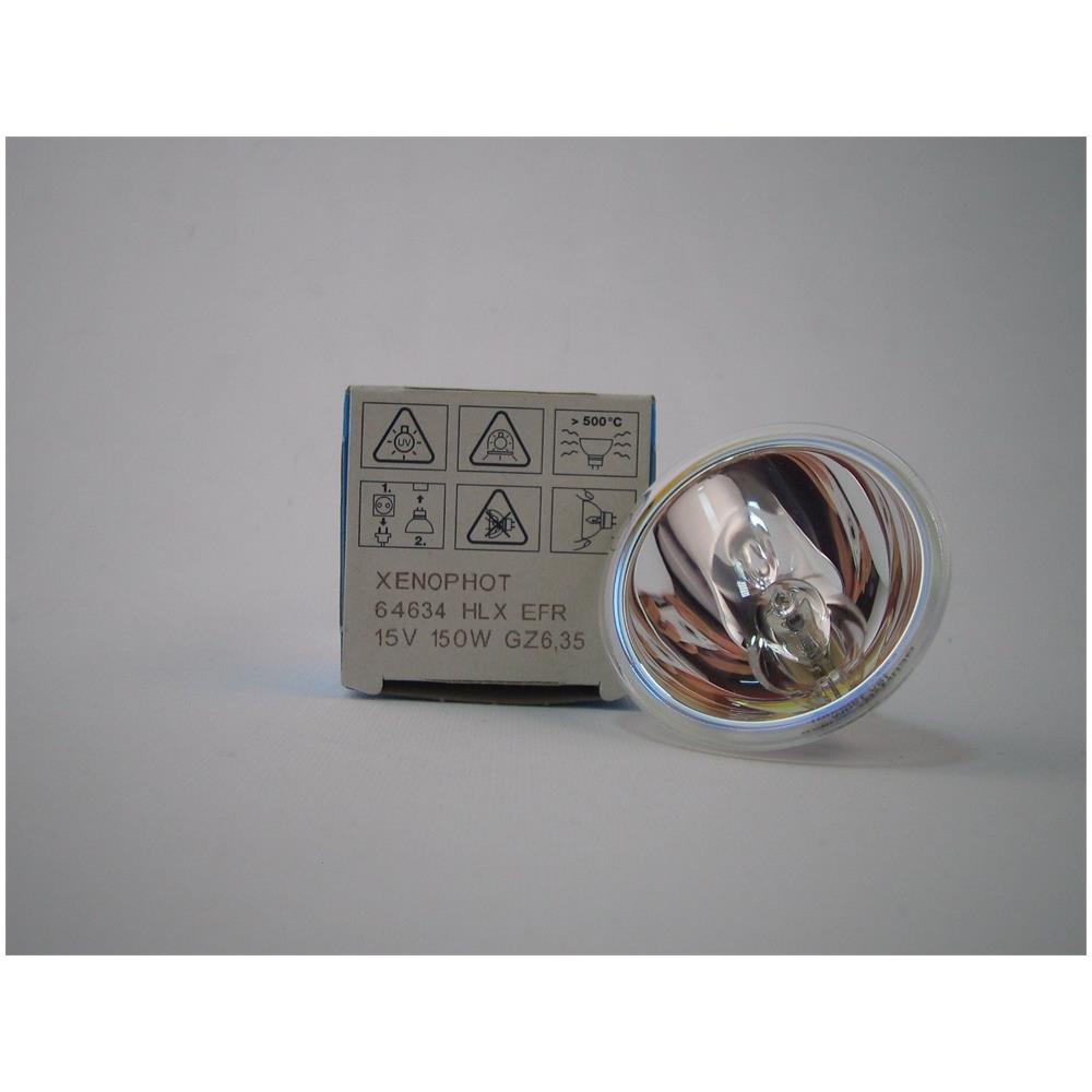alogena HLX lampada GZ6.35 con Reflector 150W 15V - Foto 2