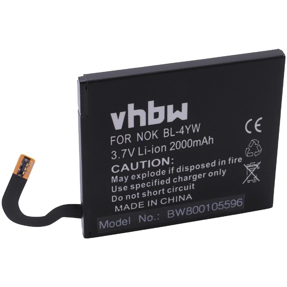 Batteria 2000mah (3.7v) Per Smartphone Nokia Catwalk, Lumia 925, Lumia 925.2, Lumia 925t Come Bl-4yw. - Foto 2