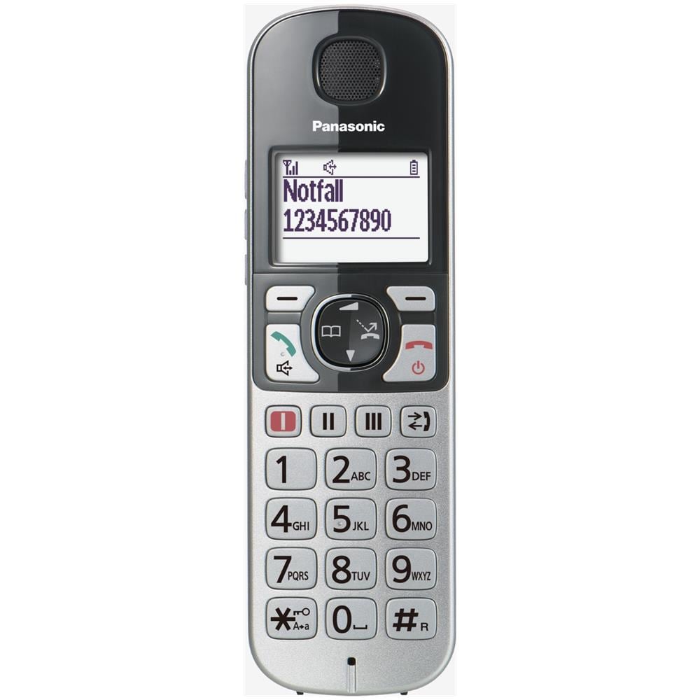 Panasonic KX-TGE522 Telefono DECT Identificatore di chiamata Argento - Foto 8