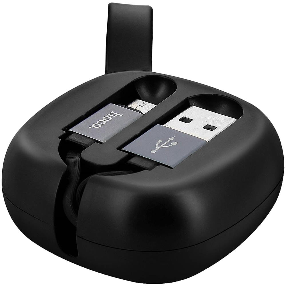 Hoco Cavo Dati Originale Allungabile Microusb U33 Grey Per Smartphone Galaxy Android - Foto 1