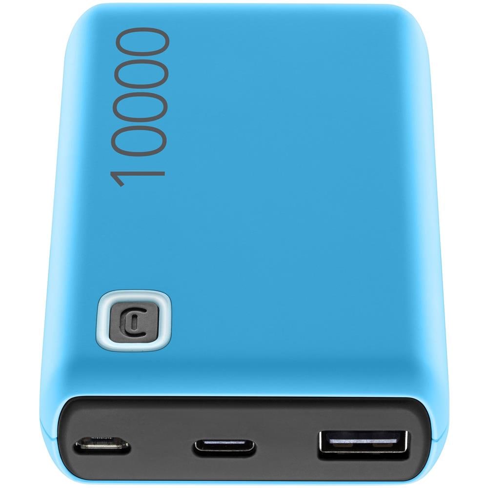 Power Bank Essence 10000 Caricabatterie Portatile da 10000mAh con 2 Porte USB - Blu - Foto 1