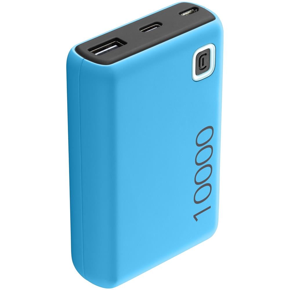 Power Bank Essence 10000 Caricabatterie Portatile da 10000mAh con 2 Porte USB - Blu - Foto 2