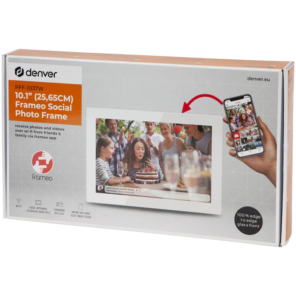Frameo PFF-1037 white 25,4cm (10,1) 16GB - Foto 16