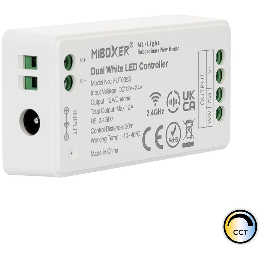 Controller Regolatore Led Cct 12/24v Dc Fut035s 74.5x36x17 Mm Pc - Foto 2