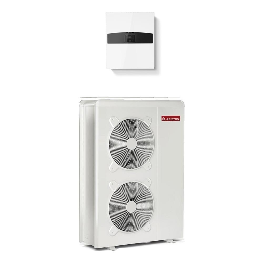 Pompa Di Calore Collegata Aria / acqua Monoblocco Nimbus Plus M Con Booster Elettrico Ariston 12 Kw Trifase - Foto 1