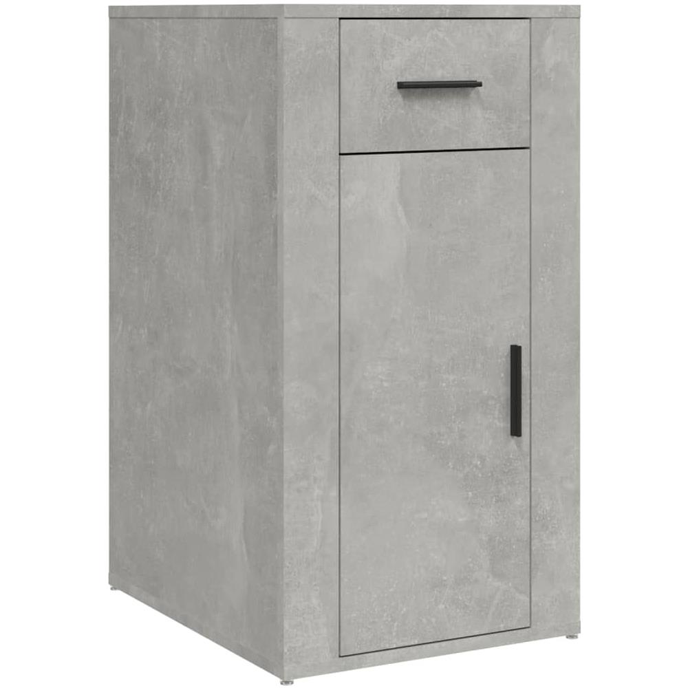 Mobile Scrivania Grigio Cemento 40x49x75 Cm Legno Multistrato - Foto 2