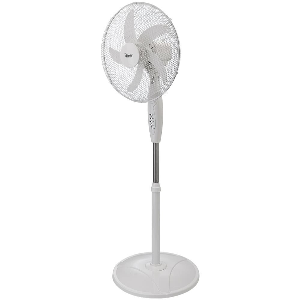 Ventilatore a Piantana VP43T con Diametro 40 cm Oscillazione Orizzontale Timer 3 Velocità Telecomando Potenza 40 W Colore Bianco - Foto 2