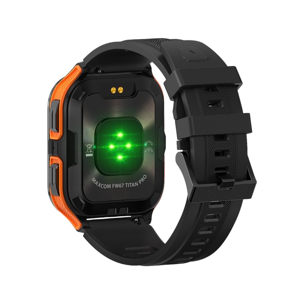 FW67 TITAN PRO 4,7 cm (1.85") IPS 44 mm Digitale 320 x 382 Pixel Touch screen Nero, Arancione - Foto 2