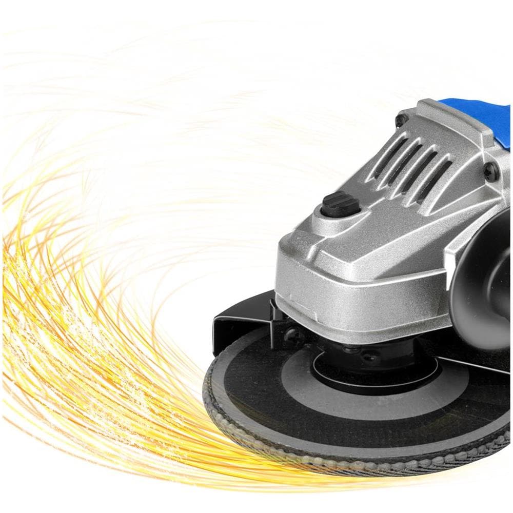 Smerigliatrice Angolare Disco da ?115mm 710W Velocit? 1100 Giri Lavori Fai da Te - Foto 2