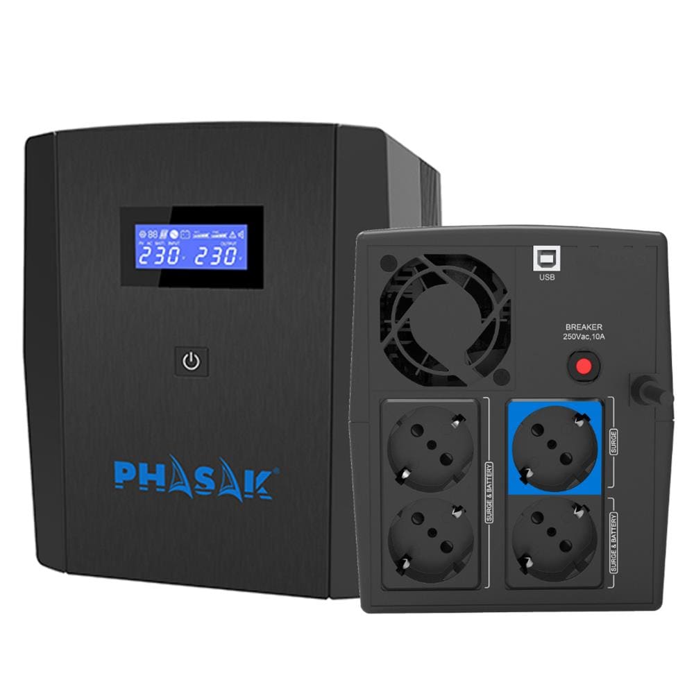 Sirius gruppo di continuità (UPS) A linea interattiva 2,26 kVA 1320 W 4 presa (e) AC - Foto 1