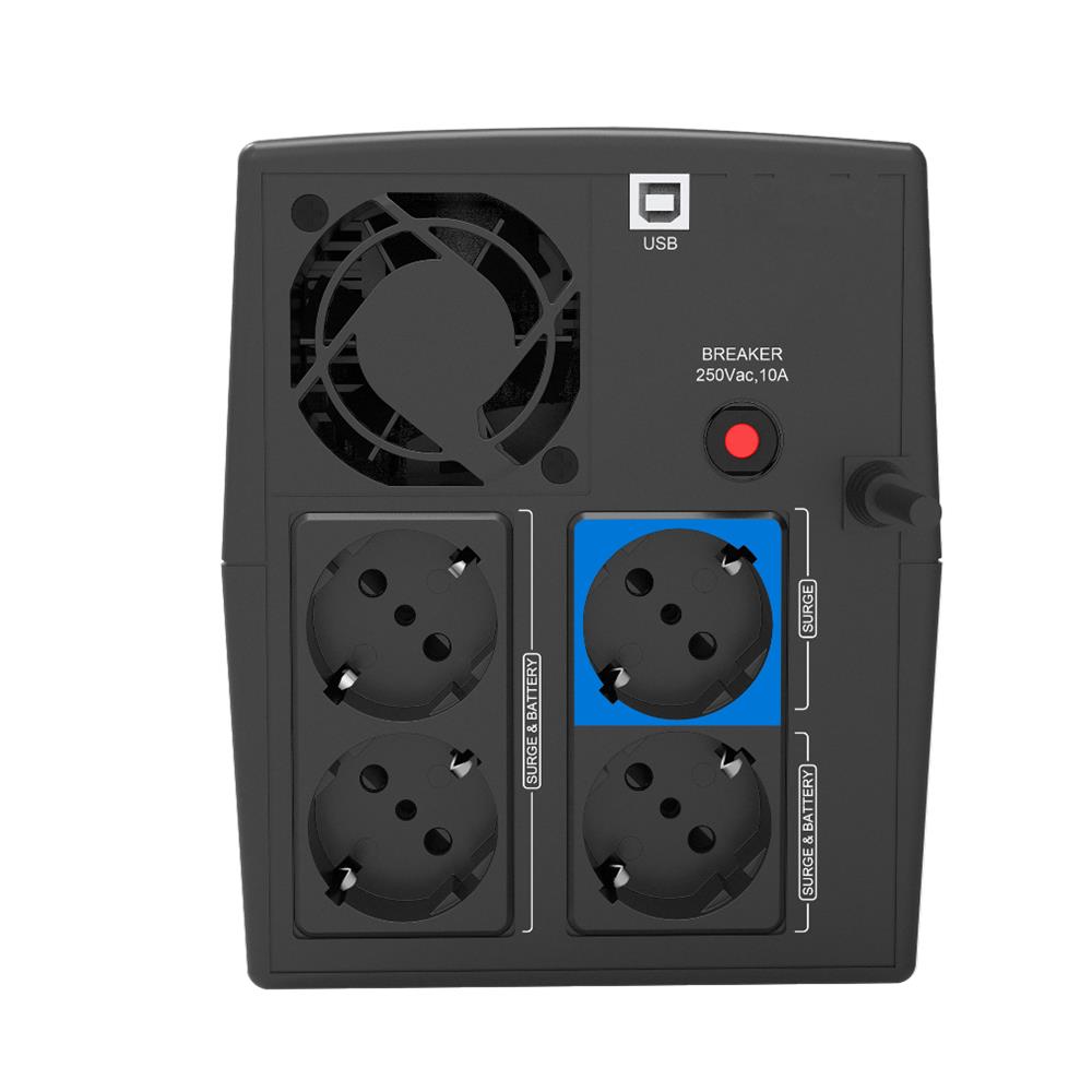Sirius gruppo di continuità (UPS) A linea interattiva 2,26 kVA 1320 W 4 presa (e) AC - Foto 7