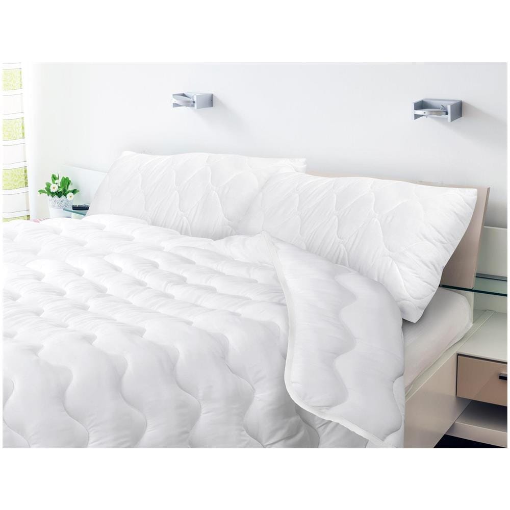 Piumino 200x220 cm Microfibra Antiallergica Silicone - Foto 2