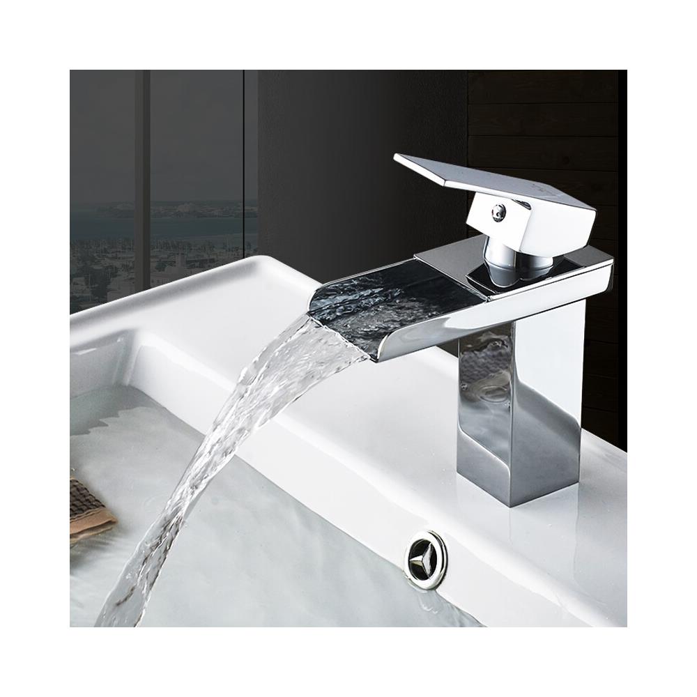 Rubinetto per lavabo da bagno, Blackswan, Cascada tipo M30, modello cromato, misura 17 cm - Foto 2