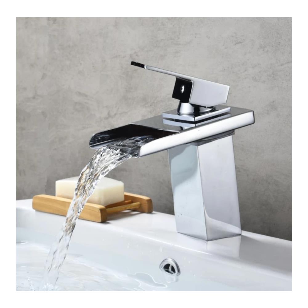Rubinetto per lavabo da bagno, Blackswan, Cascada tipo M30, modello cromato, misura 17 cm - Foto 4
