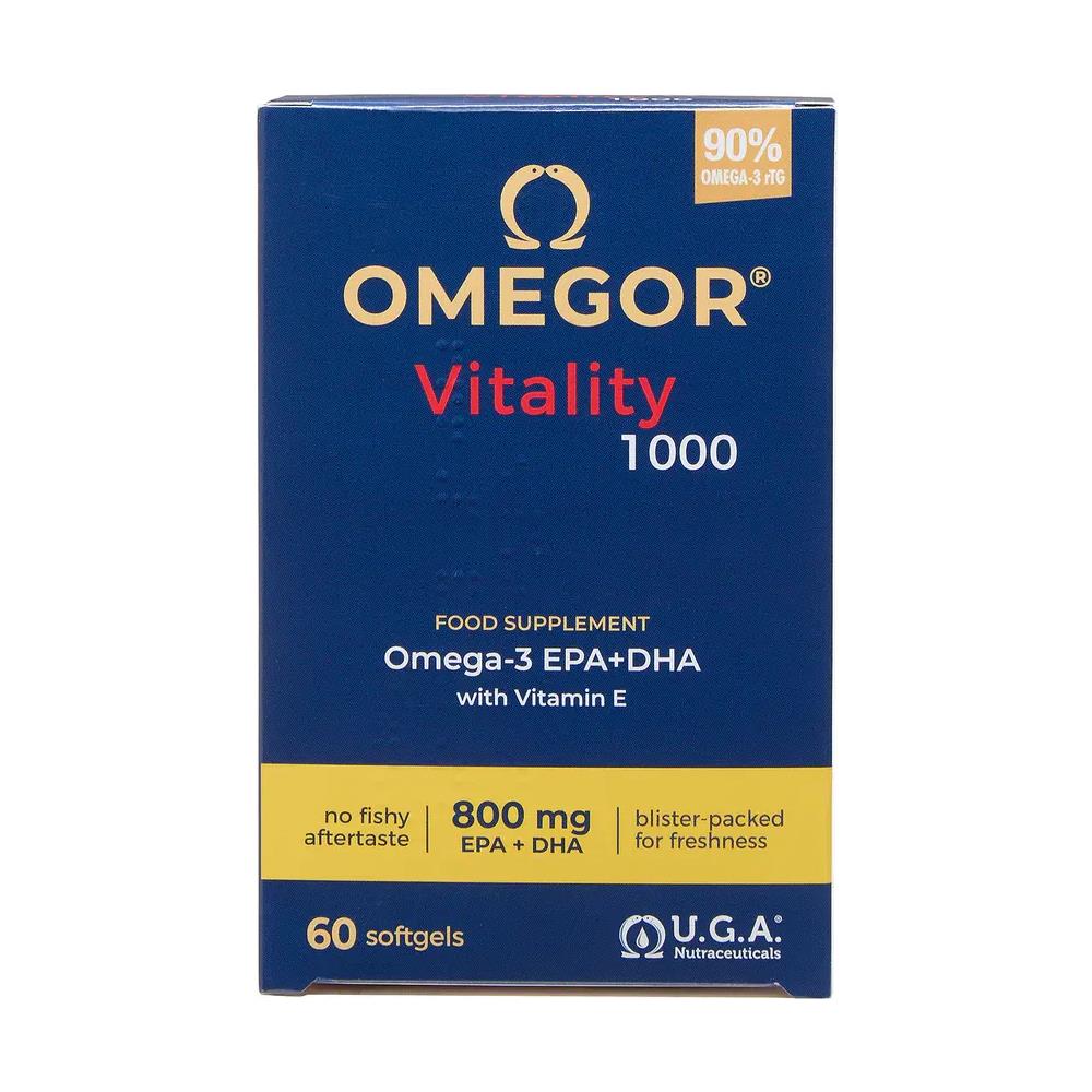 Omegor Vitality 1000 60 Capsule Molli - Foto 1