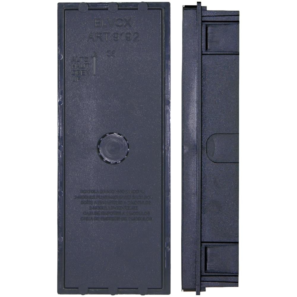 9192 - Scatola Da Incasso Per Targhe 2 Moduli - Foto 2