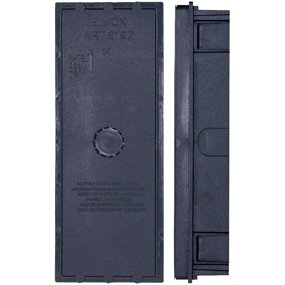 9192 - Scatola Da Incasso Per Targhe 2 Moduli - Foto 4